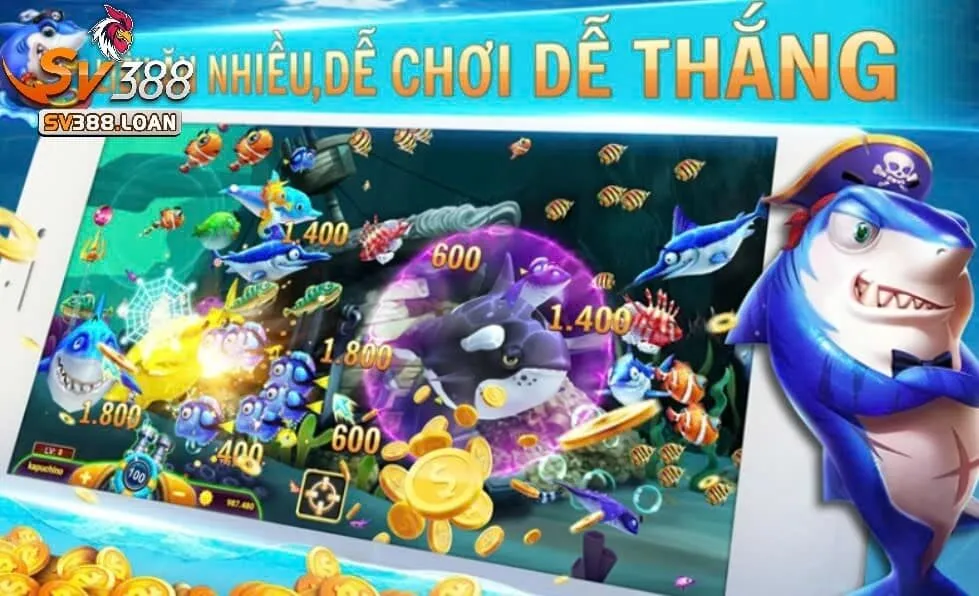 Giới thiệu về tựa game Bắn Cá Sv388  siêu cấp đang hot